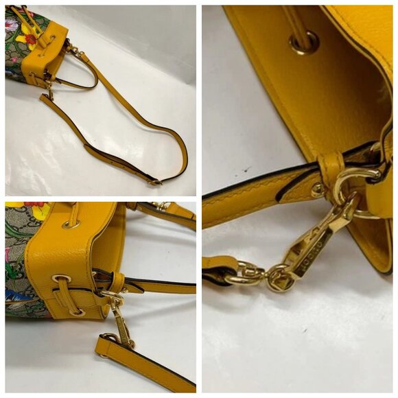 Gucci Shoulder Bag Brown PVC 1100-042425 - Picture 7 of 14